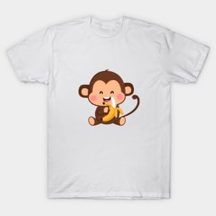 Cute Monkey T-Shirt